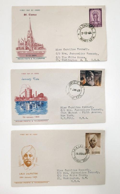 3 First Day Covers from India
