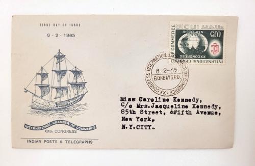 First Day Cover: International Chamber of Commerce, India