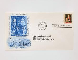 First Day Cover:Seasons Greetings Christmas 1966
