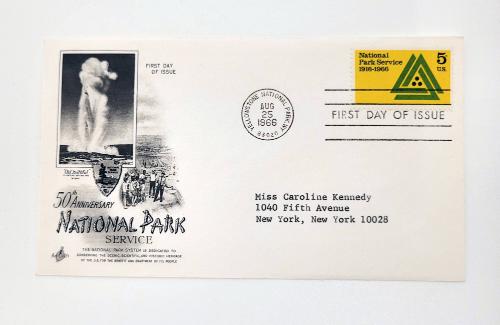 First Day Cover: Commemorating the 50th Anniversary of the National Park Service