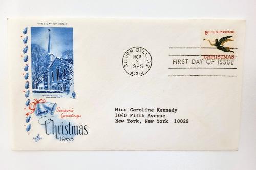 First Day Cover: Christmas 1965