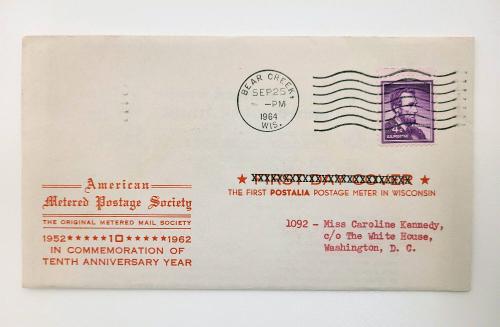 First Day Cover American Metered Postage Society All Artifacts