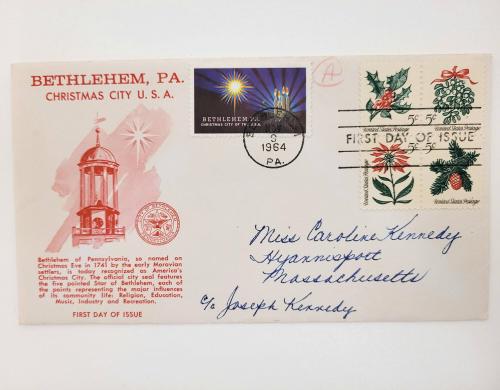 First Day Cover: Bethlehem, PA, The Christmas City