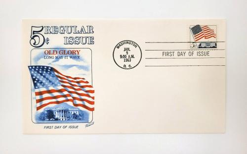 First Day of Issue 5 cent Stamp – All Artifacts – The John F. Kennedy ...