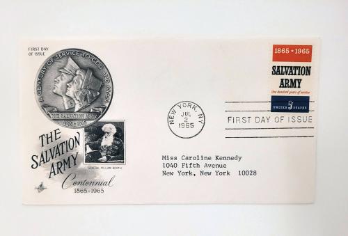First Day Cover: The Salvation Army Centennial