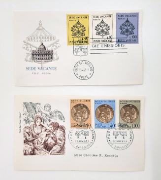 2 First Day Covers from the Vatican