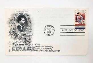 First Day Cover: Salute to the American Circus