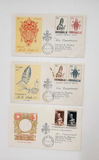 3 First Day Covers from the Vatican