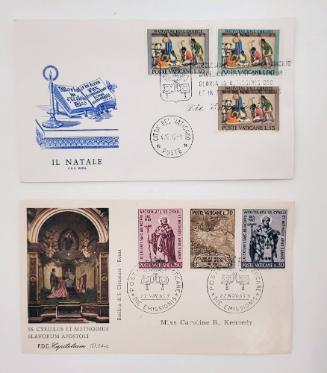 2 First Day Covers from the Vatican