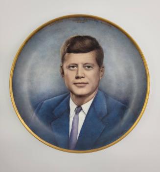 Portrait Plate of John F. Kennedy