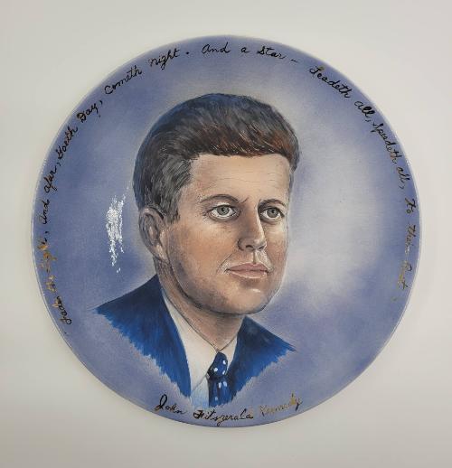 Portrait Plate of John F. Kennedy