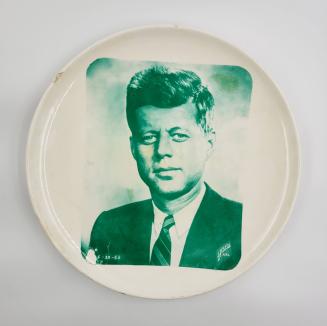 Portrait Plate of John F. Kennedy