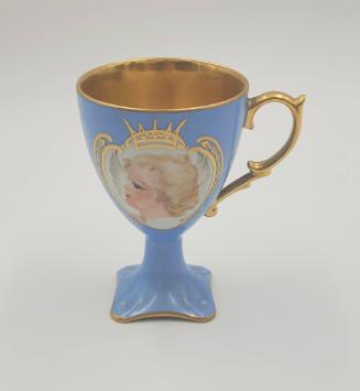 Cup Painted with Angel