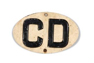 Diplomatic License Plate