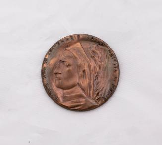 Medal Commemorating Birth of Dante