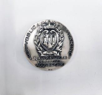 300th Anniversary of San Marino, Italy Medal