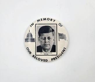 "In Memory of Our Beloved President" Button