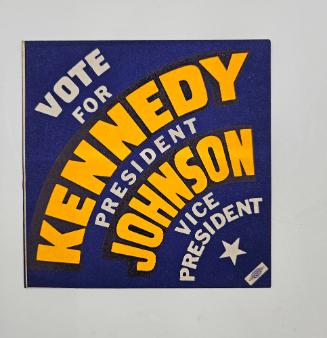 "Vote for Kennedy Johnson" Bumper Sticker