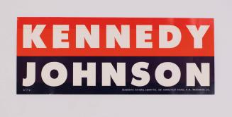 Kennedy/Johnson Bumper Stickers