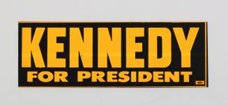 "Kennedy" Campaign Bumper Sticker