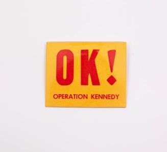 OK Operation Kennedy Identification Tag