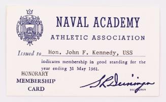 Membership to Naval Academy Athletic Association