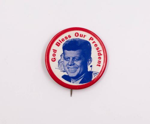 "God Bless Our President" Button