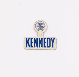 "KENNEDY" Lapel Tab