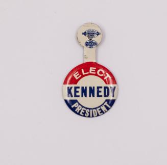 "Elect Kennedy President" Campaign Lapel Tab