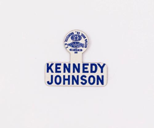 "Kennedy/Johnson" Campaign Lapel Tab