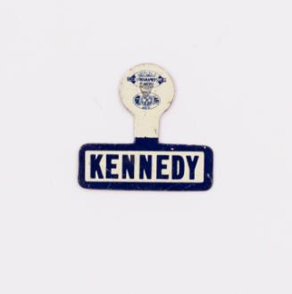 "KENNEDY" Campaign Lapel Tab