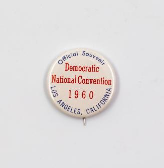 "Democratic National Convention 1960" Button