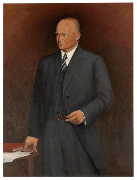 Portrait of Dwight D. Eisenhower – All Artifacts – The John F. Kennedy ...