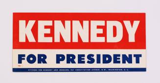 54 "Kennedy For President" Bumper Stickers