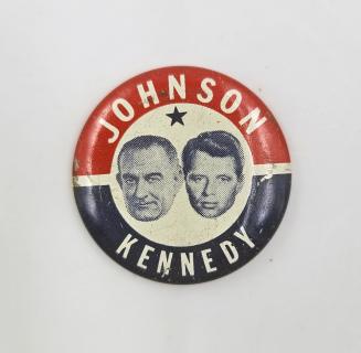 "Johnson/ Kennedy" Button