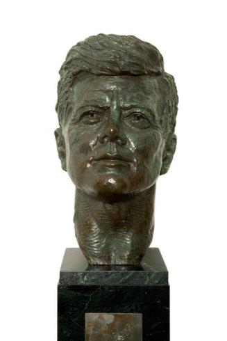 Bust of John F. Kennedy