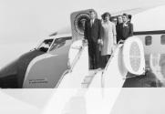 ST-282-48-61. President John F. Kennedy and First Lady Jacqueline Kennedy Arrive in Caracas, Ve…