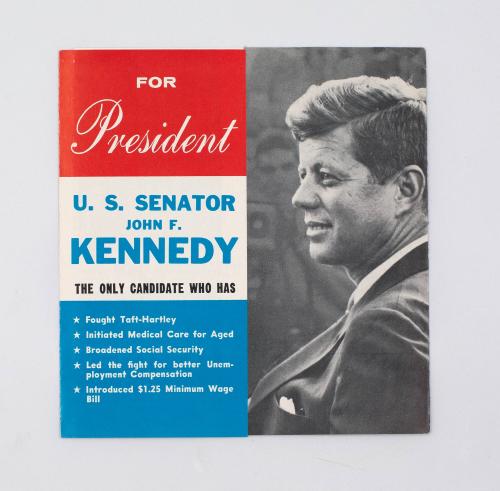 49 For President US Senator John F. Kennedy Campaign Brochures