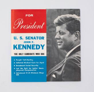 49 For President US Senator John F. Kennedy Campaign Brochures