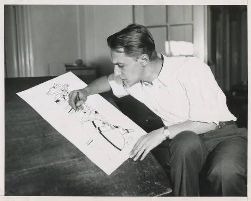 Otto Soglow, cartoonist. Wikipedia image