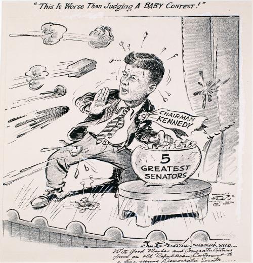 © Jim Berryman, The Washington Star, John F. Kennedy Presidential Library and Museum, Boston, M…