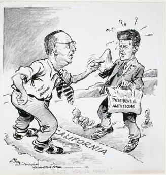 "Go East, Young Man" Cartoon