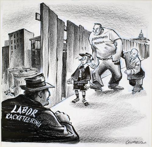 "Kennedy's Bill"  Cartoon