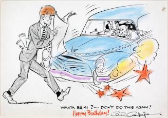 "Wanta Be 41? Don't Do This Again!" Cartoon