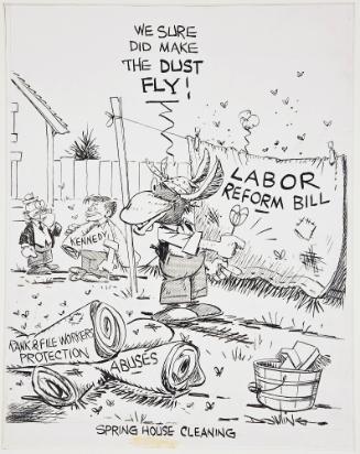 "Spring House Cleaning" Cartoon