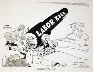 "Zeroing In" Cartoon