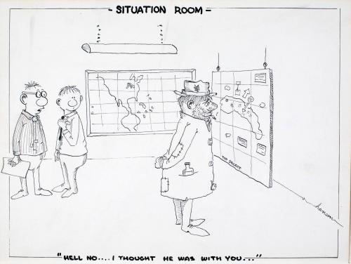 "Situation Room" Cartoon