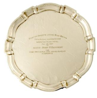 Boston Sports Lodge B'nai B'rith Award to Senator John F. Kennedy