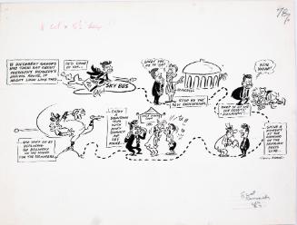 President tours Hawaii Cartoon