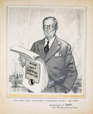 "The Face That Launches A Thousand Ships -- We Hope" Cartoon